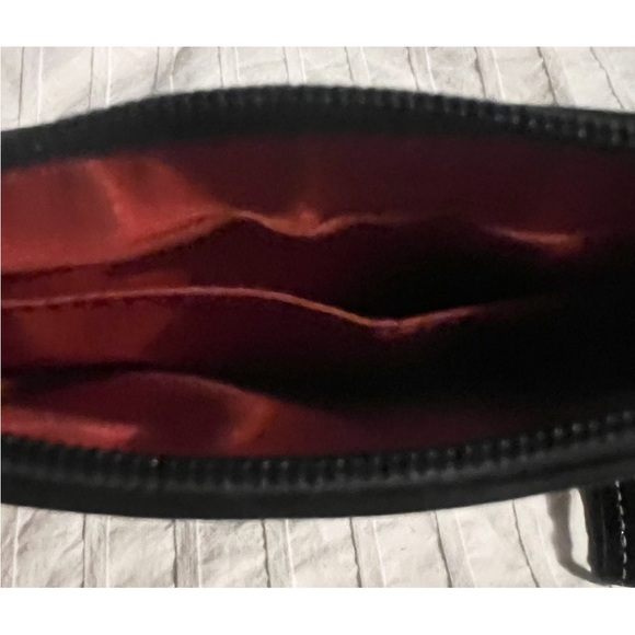 Y2K Vintage Coach Signature Wristlet in Black - Picture 3 of 5